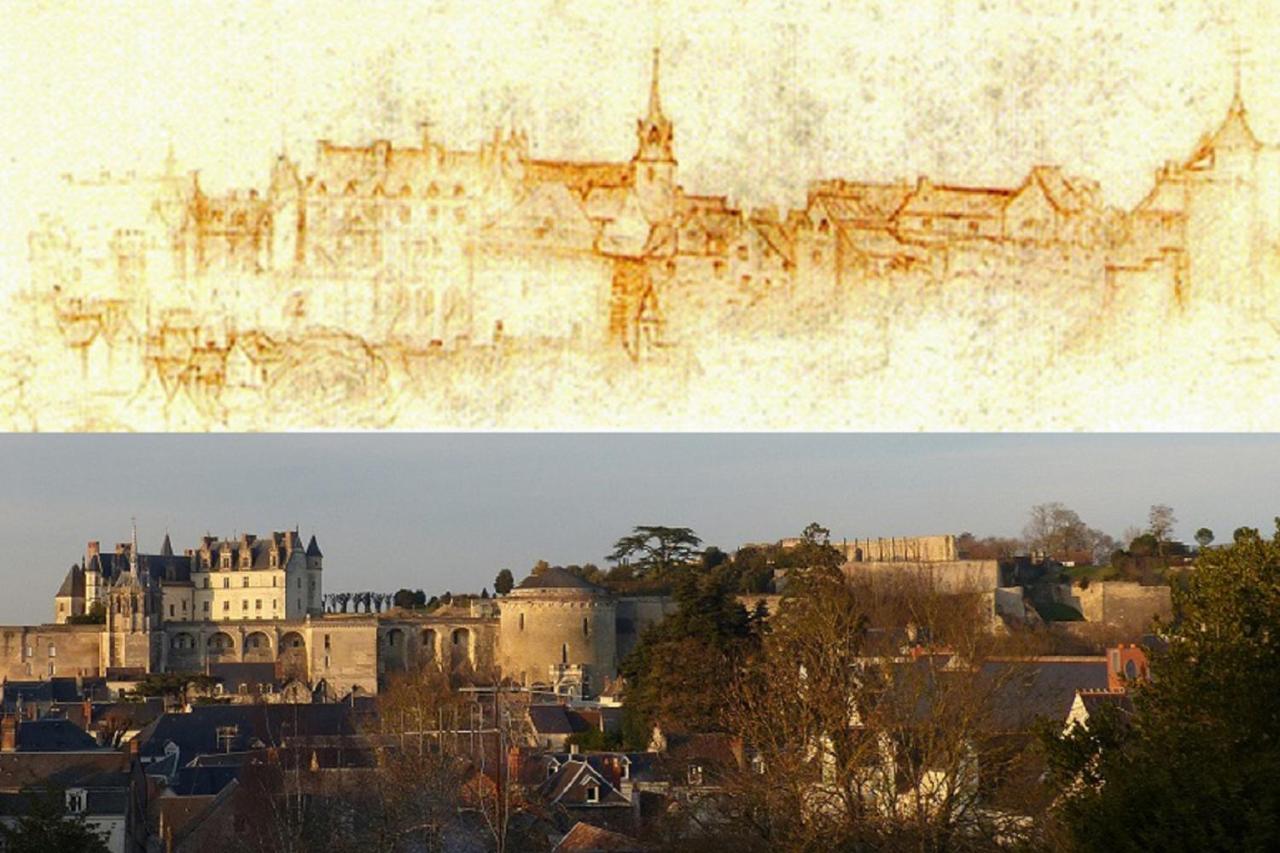 Maison Centre Ville Avec Parking, Jardin, Vue, Ac, Le Point De Vue De Leonard Amboise Exterior foto